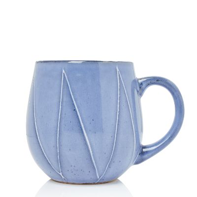 Sabichi Reactive Stoneware Mug - Denim