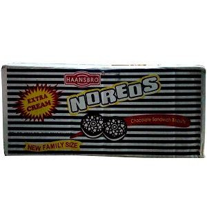 Haansbro Noreos Chocolate Biscuit With Vanilla Cream 30 g x36