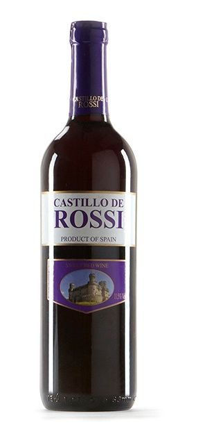 Castillo De Rossi Sweet Red Wine 75 cl x3