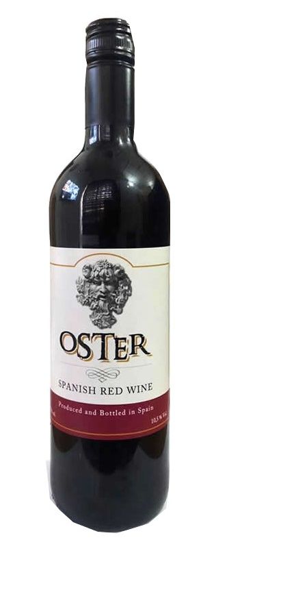 Oster Spanish Red Wine 75 cl x6