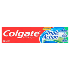 Colgate Toothpaste Triple Action Original Mint 114 g