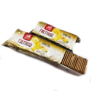 Frettuso Ginger Tea Crackers Low Sugar 200 g