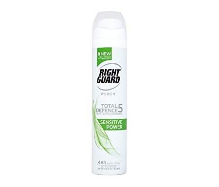 Right Guard Deodorant Spray Total Defence 5 Sensitive Power 250 ml