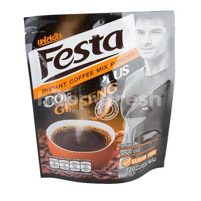 Festa Instant Coffee Mix Coffee Plus Ginseng 12 g x10