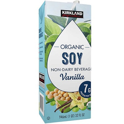 Kirkland Organic Soy Non-Dairy Beverage Vanilla 946 ml