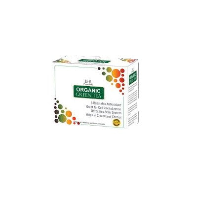 B & B Organic Green Tea Anti-Oxidant & Cholesterol Control x35