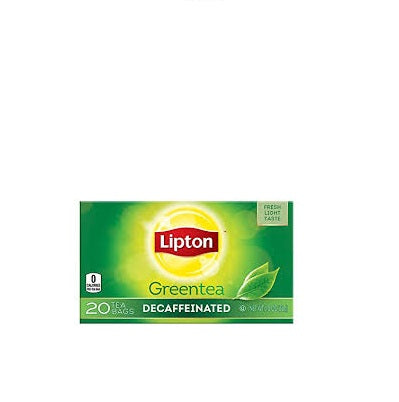 Lipton Green Tea Decaffeinated 25 g x20