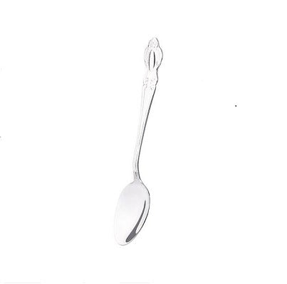 Miniso Decorated Stainless Steel Small Round Spoon