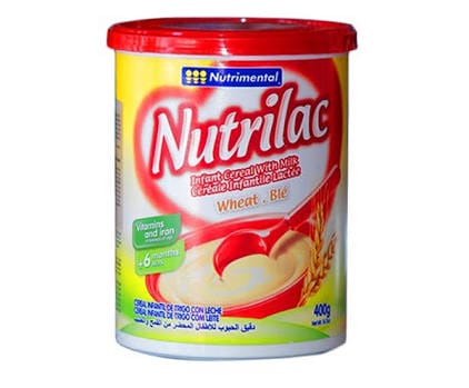 Nutrilac Infant Cereal With Milk 3 Fruits 6 Months+ 360 g x12