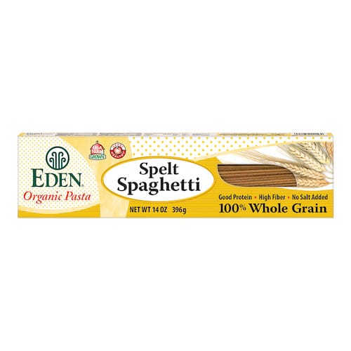 Eden Organic Pasta Spelt Spaghetti Organic 396 g