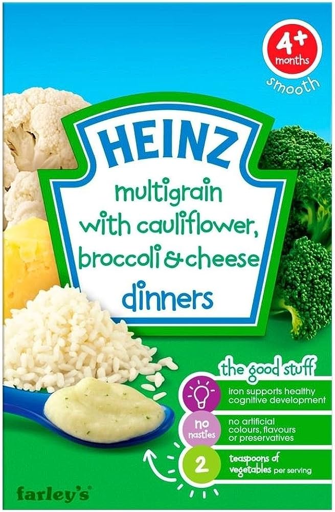 Heinz Dinners Cauliflower & Broccoli Cheese 4 Months+ 125 g