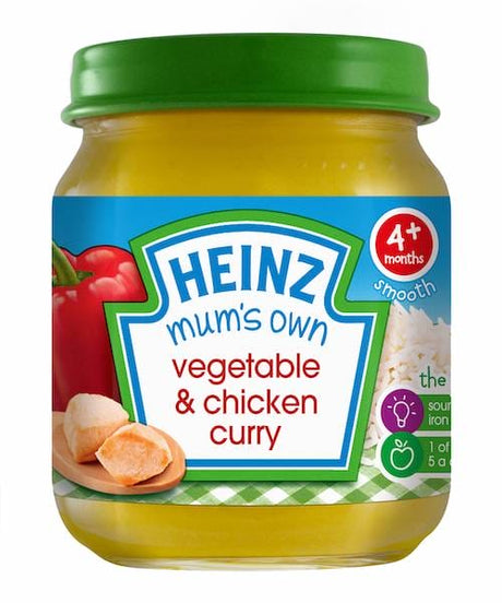 Heinz Mum's Own Vegetable & Chicken Curry 4 Months+ 120 g