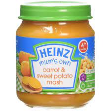 Heinz Mum's Own Carrot & Sweet Potato Mash 4 Months+ 120 g