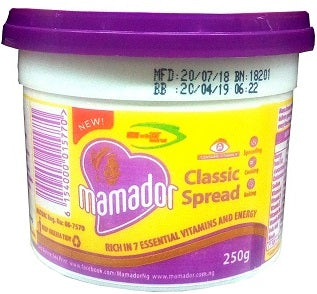 Mamador Classic Spread For Bread 250 g