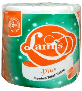 Lamis Toilet Tissue Plus 2 Ply 1 Roll x12