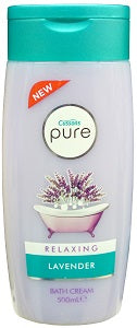 Cussons Pure Relaxing Bath Cream Lavender 500 ml