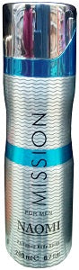 Naomi Perfumed Body Spray Mission For Men 200 ml