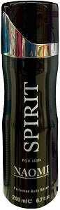 Naomi Perfumed Body Spray Spirit For Men 200 ml