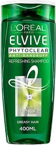 L'Oreal Elvive Shampoo Phytoclear Anti-Dandruff Refreshing 400 ml