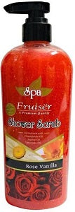 Fruiser Spa Shower Scrub Rose Vanilla 730 ml