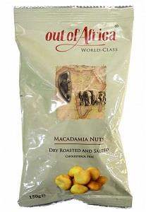 Out Of Africa Macadamia Nuts Dry Roasted & Salted 150 g