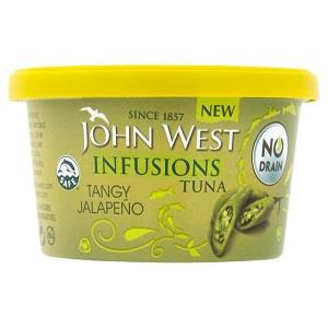 John West Infusions Tuna Tangy Jalapeno 80 g