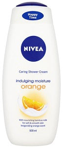 Nivea Shower Cream Indulgent Moisture Orange With Bamboo Milk 500 ml