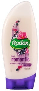 Radox Shower Cream Feel Romantic Caring With Scents Of Orchid & Blueberry 250 ml