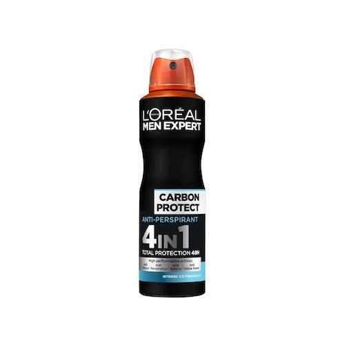 L'Oreal Men Expert Anti-Perspirant Spray Carbon Protect 4 in 1 Total Protection 250 ml