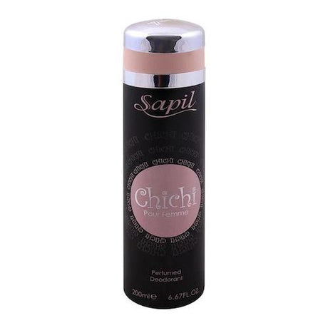 Sapil Deodorant Spray Chichi Black For Women 200 ml