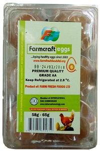 Farmcraft Eggs x6