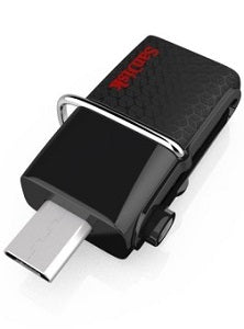 SanDisk Ultra Dual OTG Flash Drive USB 3.0 32 GB