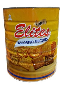 Sona Elites Assorted Biscuits Tin 900 g