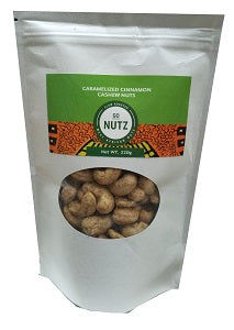 Go Nutz Cashew Nuts Caramelised Cinnamon 220 g