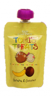 Tomi's Treats Banana & Coconut 6 Months+ 100 g