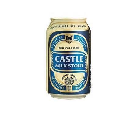 Castle Milk Stout Can 33 cl x12