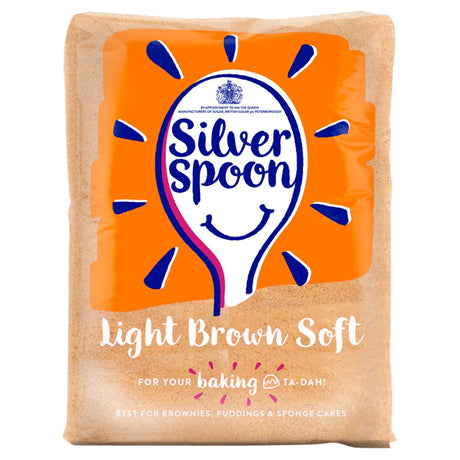 Silver Spoon Light Brown Soft Sugar For Baking 500 g