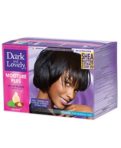 Dark & Lovely No Lye Relaxer Kit Super Moisture Plus Regular Normal Hair