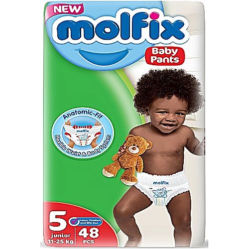 Molfix Baby Pants Size 5 Junior 11-25 kg x48