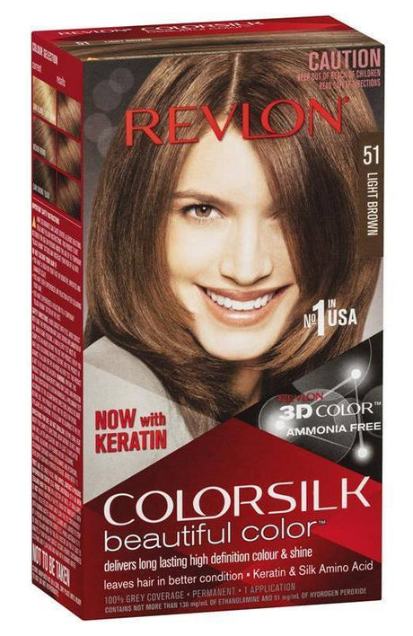 Revlon Color Silk 51 Light Brown