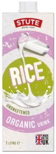 Stute Unsweetened Organic Drink Rice 1 L