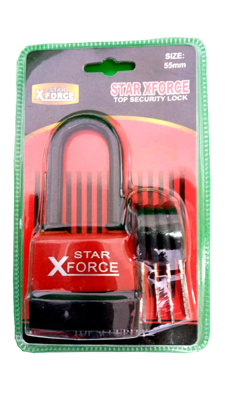 XForce Star Padlock 55 mm