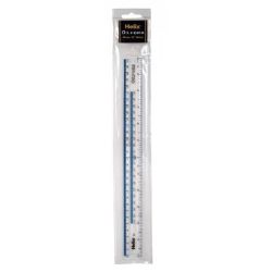 Helix Magnifying Ruler 30 cm