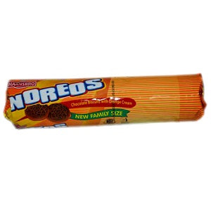 Haansbro Noreos Chocolate Biscuits With Orange Cream 112 g x24