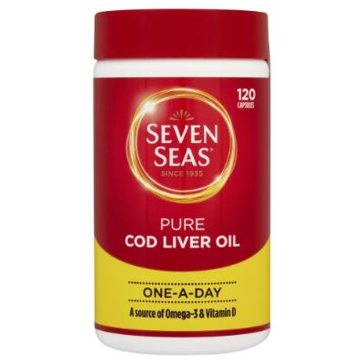 Seven Seas Cod Liver Oil 120 Capsules