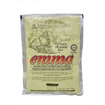 Emma Unsweetened Coconut Cream Powder 50 g x12