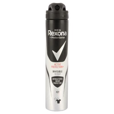 Rexona Anti-Perspirant Deodorant Spray For Men Motion Sense Active Protection + Invisible 200 ml