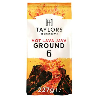 Taylors Hot Lava Java Ground Roast Coffee 227 g