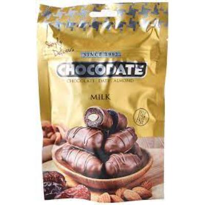 Chocodate Milk Chocolate With Date & Almond 100 g