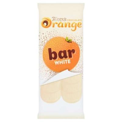 Terry's Orange White Chocolate Bar 85 g